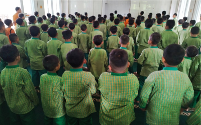 Praktek Sholat Berjamaah di SDIT Ar Rahman